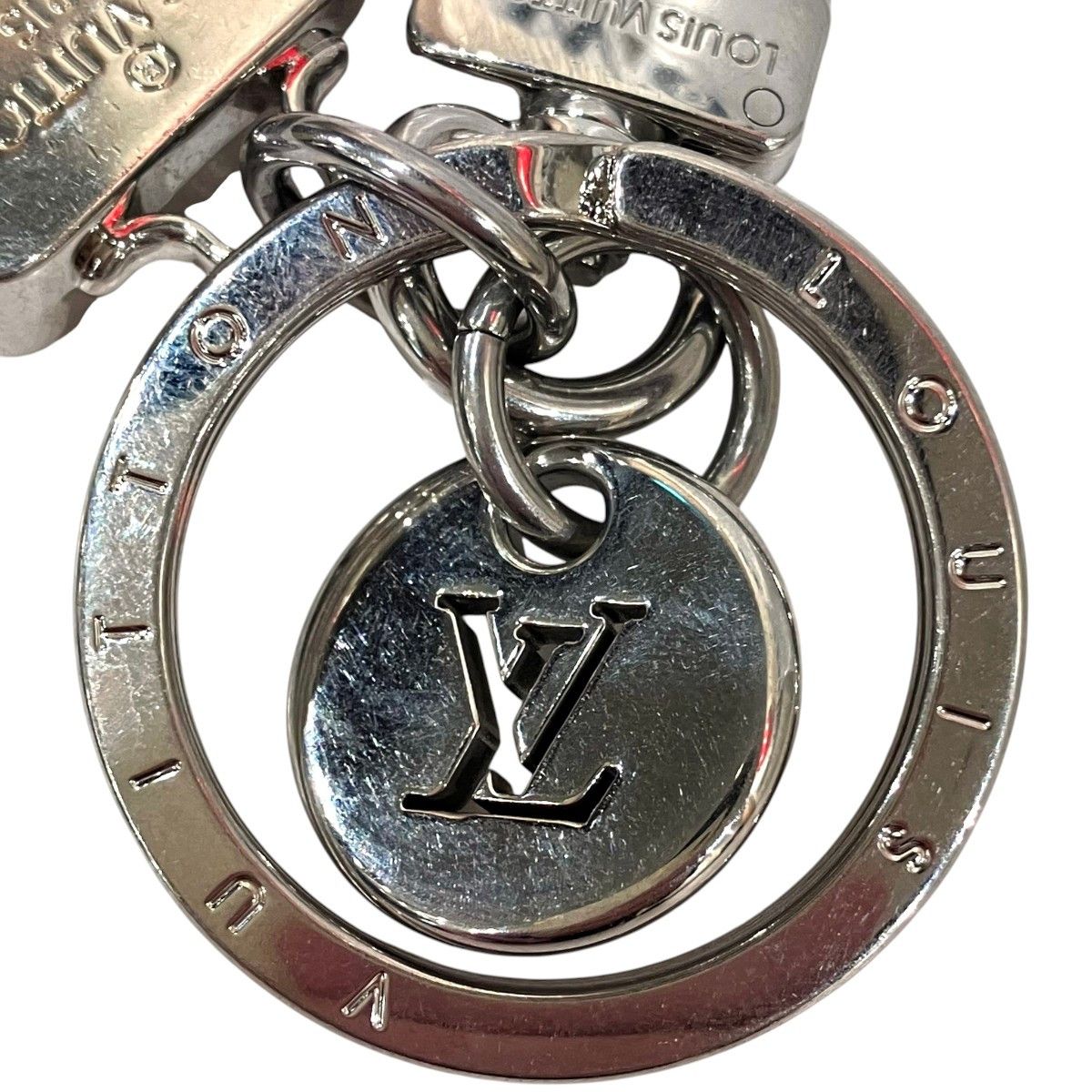 Louis Vuitton Louis Vuitton Louis Vuitton Neo LV Club Key Holder Textile Key Chain M01527 DUTY FREE for USA Size ONE SIZE - 4 Thumbnail