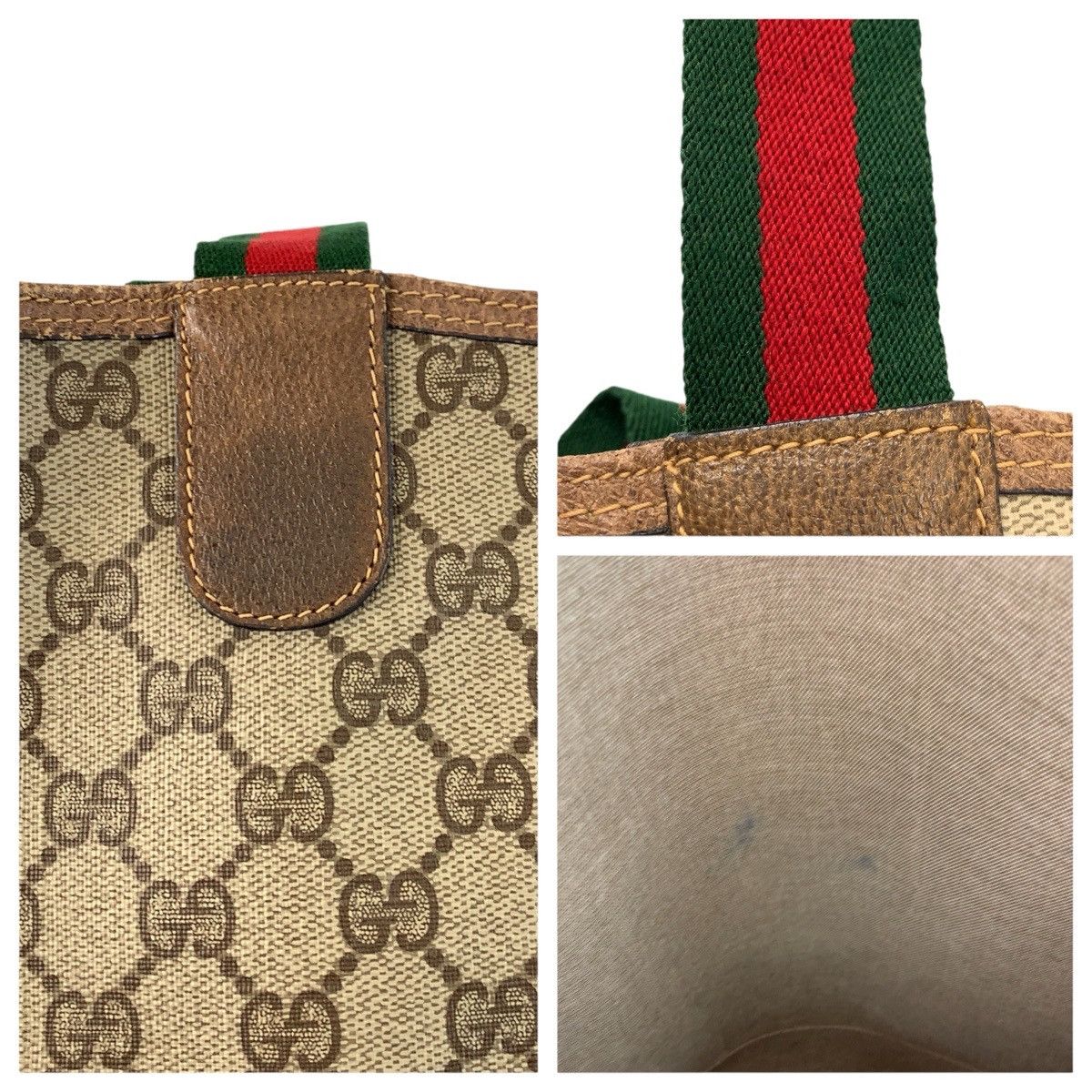 Gucci Gucci Gucci GG Supreme Canvas Tote Bag Textile Tote Bag 3902003 DUTY FREE for USA Size ONE SIZE - 5 Thumbnail