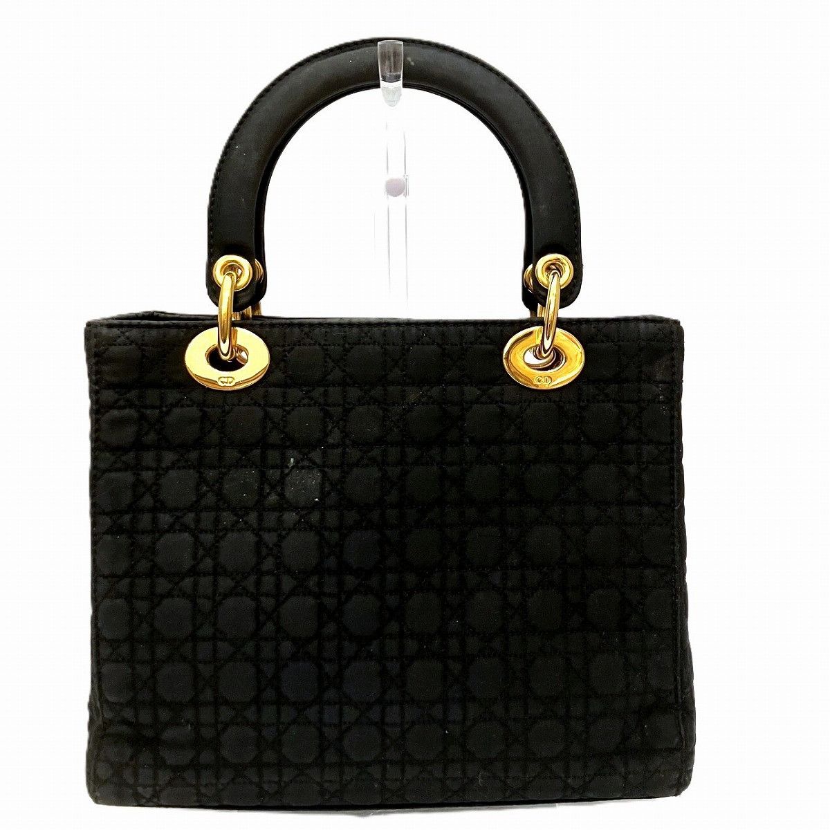Dior Dior Christian Dior Lady Dior Nylon Handbag Textile Handbag DUTY FREE for USA Size ONE SIZE - 2 Thumbnail
