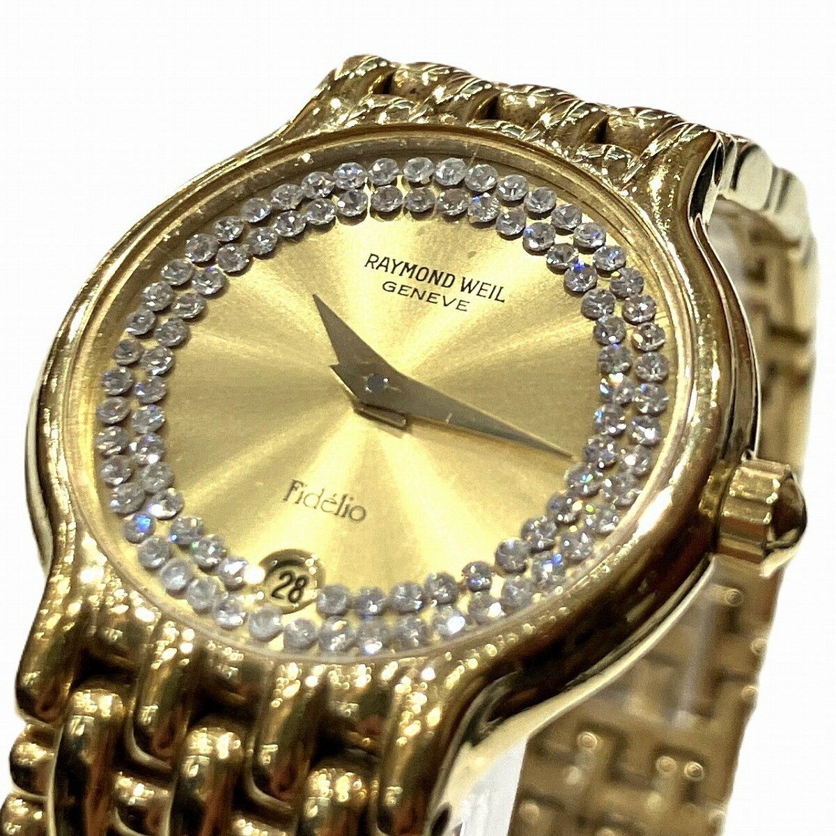 Other Other Raymond Weil Fidelio Gold Plated Quartz Metal Quartz 4702 DUTY FREE for USA Size ONE SIZE - 4 Thumbnail