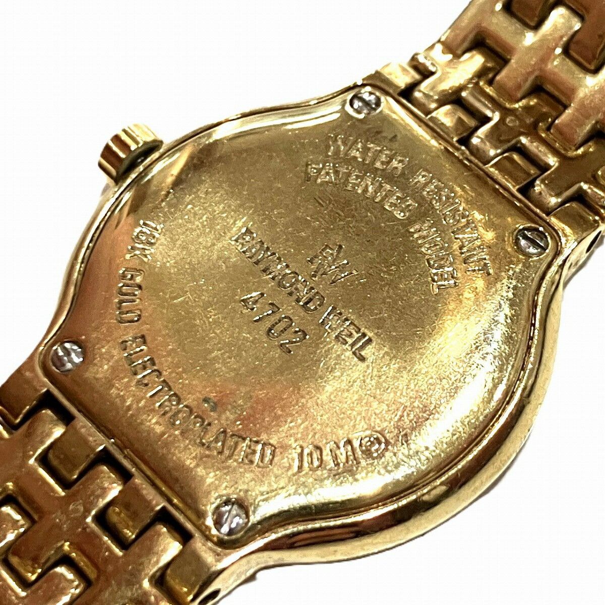 Other Other Raymond Weil Fidelio Gold Plated Quartz Metal Quartz 4702 DUTY FREE for USA Size ONE SIZE - 5 Thumbnail