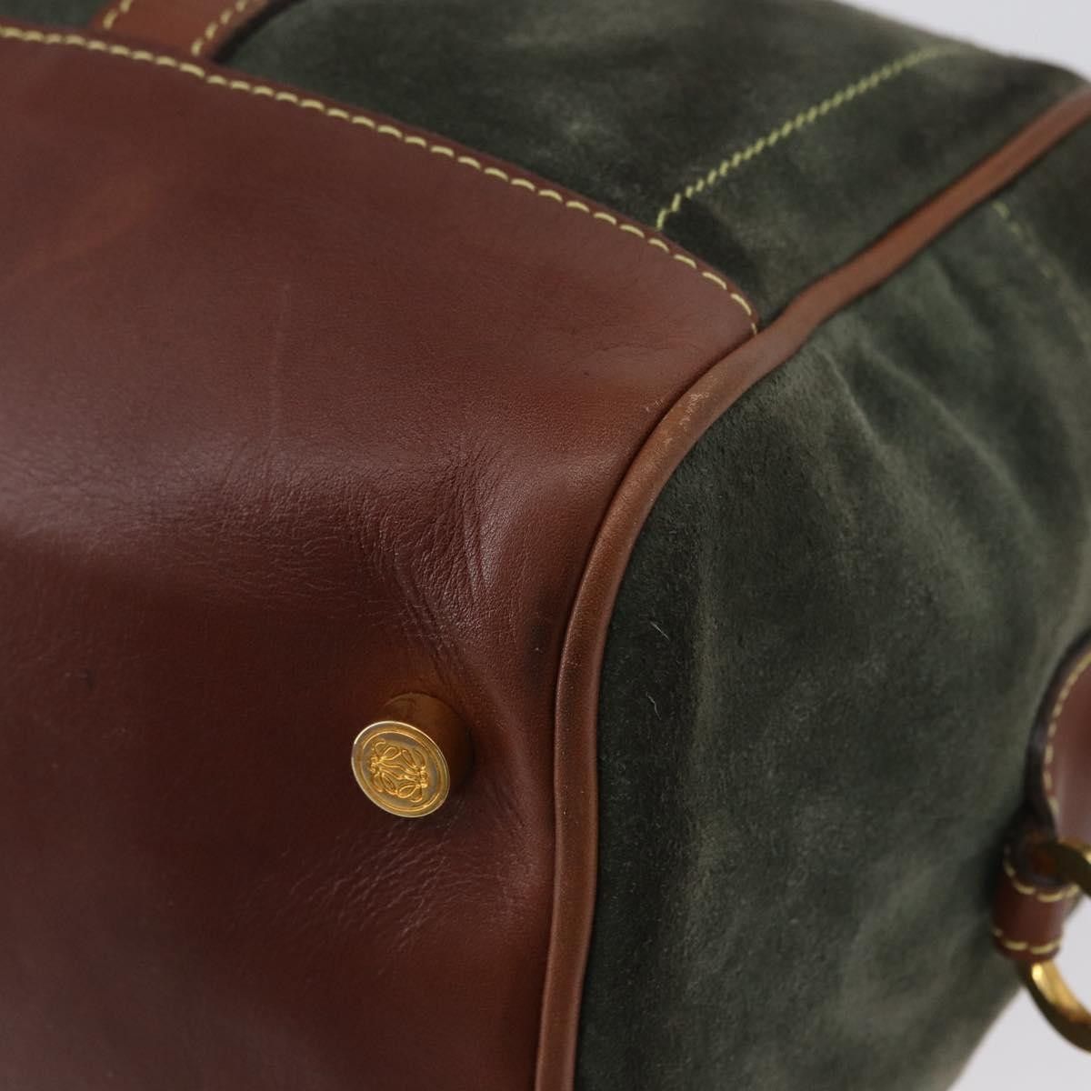 Loewe Loewe Anagram handbag Suede Size ONE SIZE - 11 Thumbnail