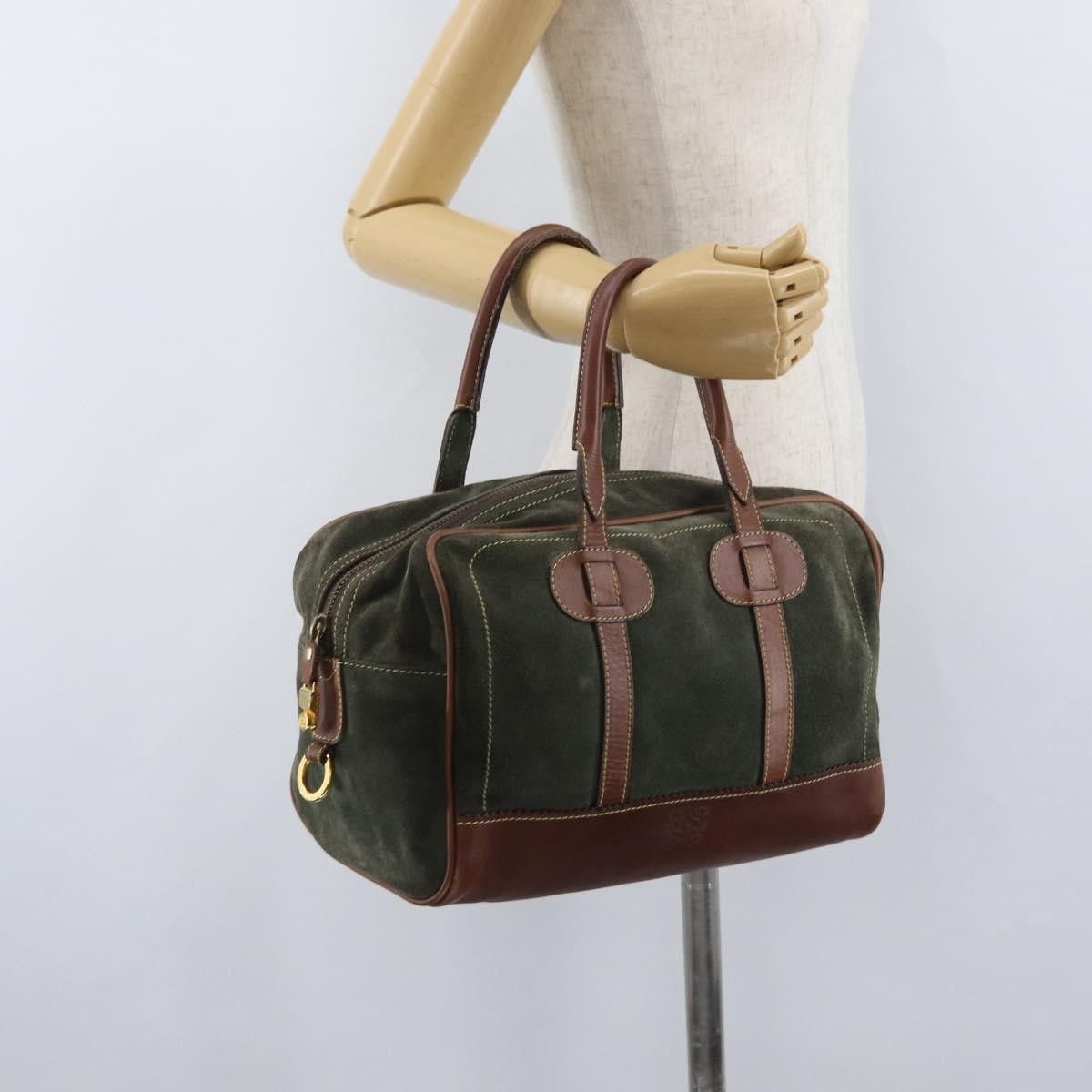 Loewe Loewe Anagram handbag Suede Size ONE SIZE - 13 Thumbnail