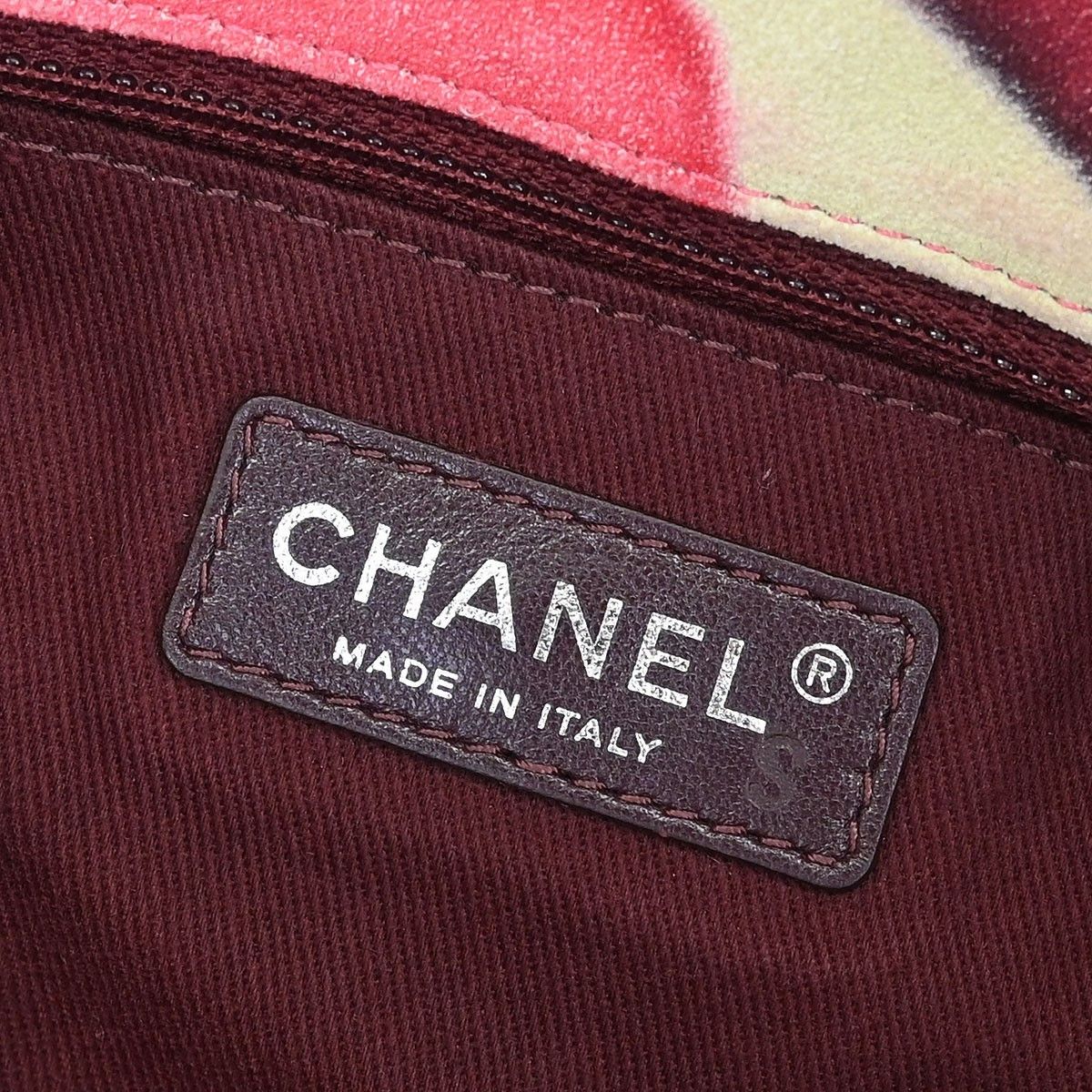 Chanel Chanel Flower Power Messenger Bag Multicolor Printed Nubuck Size ONE SIZE - 5 Thumbnail