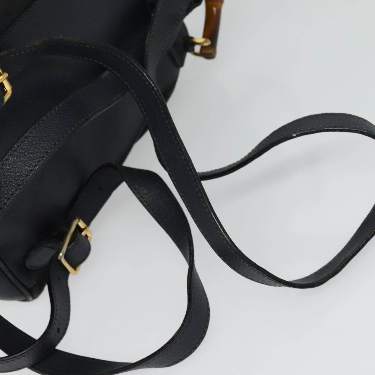 Gucci Gucci Gucci bamboo backpack daim Size ONE SIZE - 18 Thumbnail