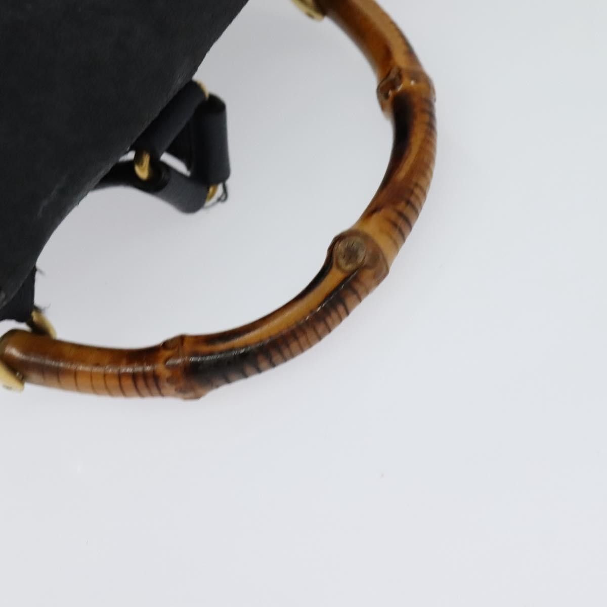 Gucci Gucci Gucci bamboo backpack daim Size ONE SIZE - 8 Thumbnail