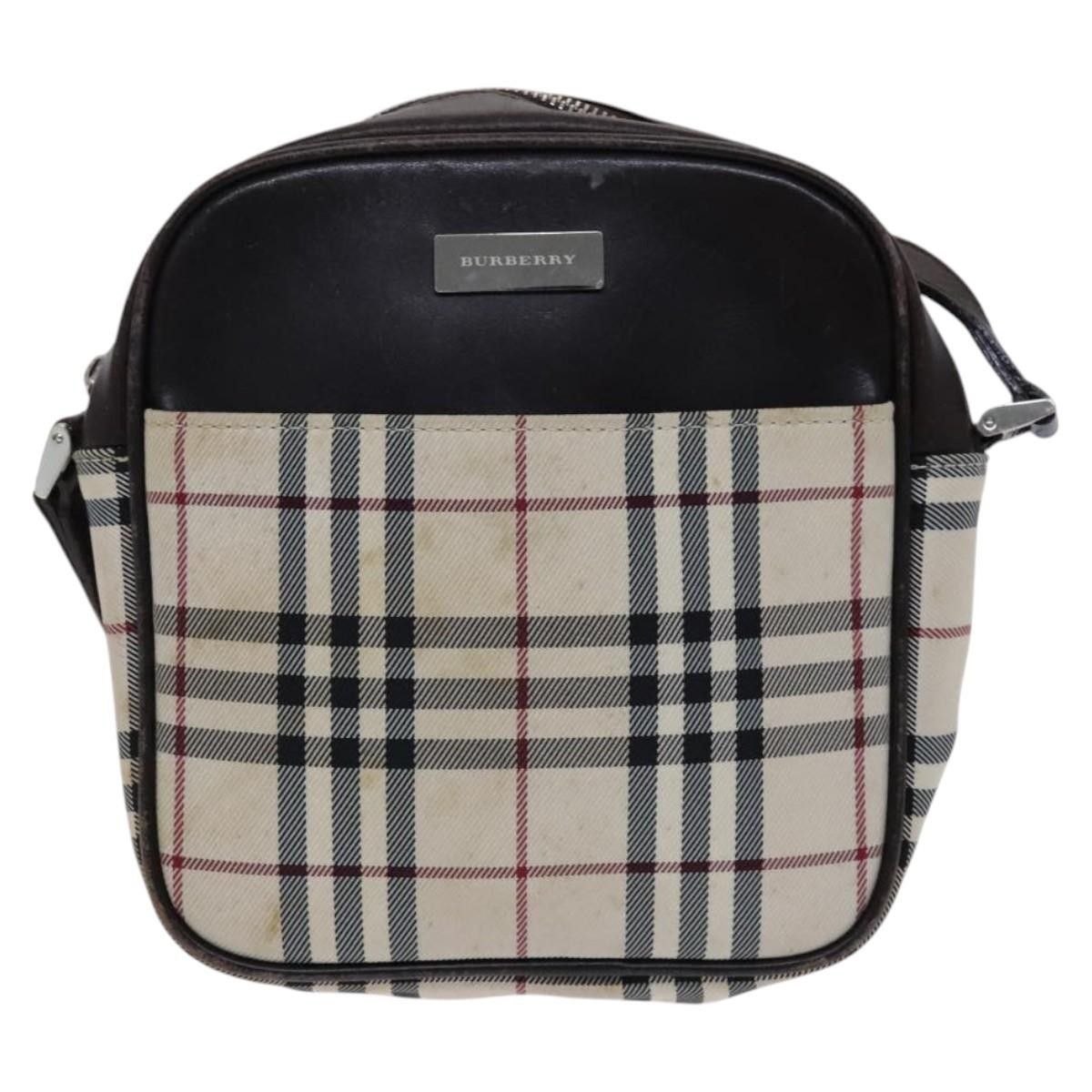 Burberry Burberry Nova check Canvas and Leather Size ONE SIZE - 17 Thumbnail