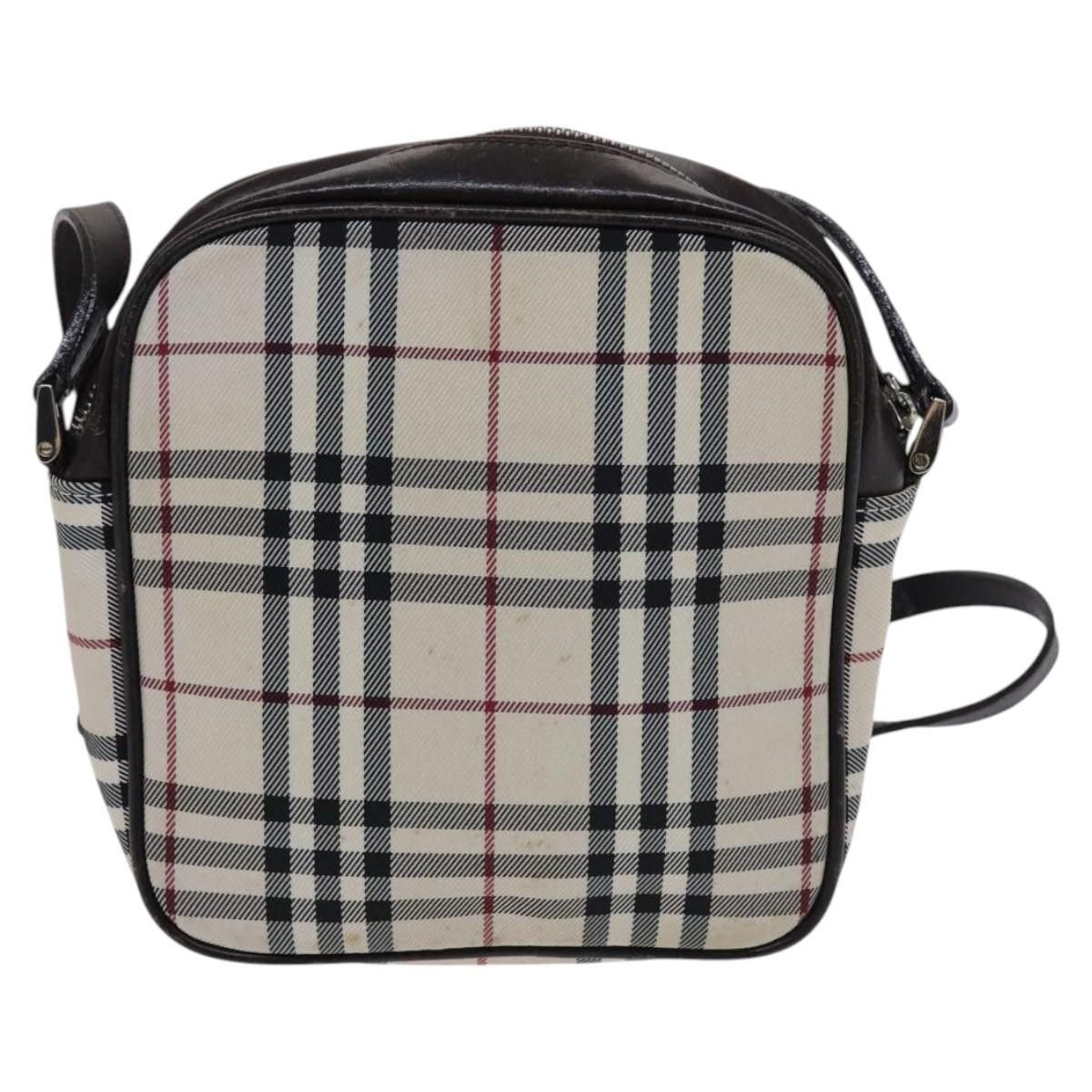Burberry Burberry Nova check Canvas and Leather Size ONE SIZE - 2 Thumbnail