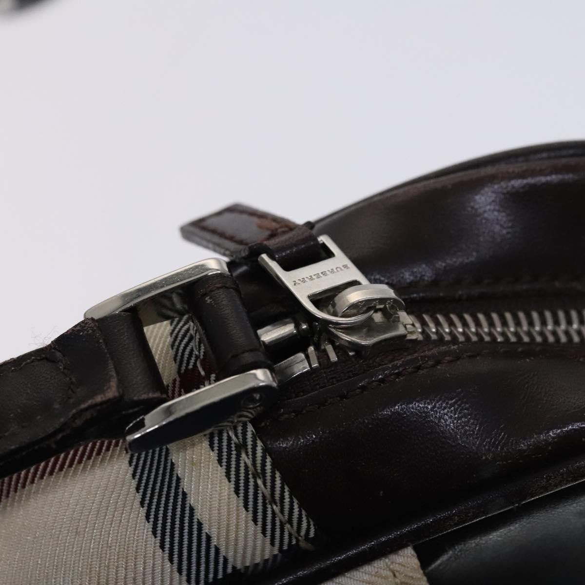 Burberry Burberry Nova check Canvas and Leather Size ONE SIZE - 12 Thumbnail