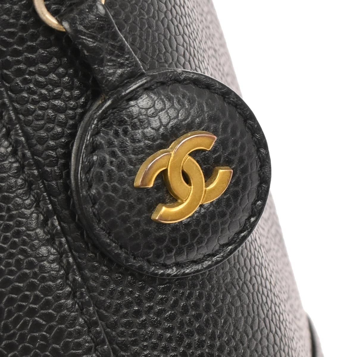 Chanel Chanel Vintage Timeless Cosmetic Case Caviar Size ONE SIZE - 9 Thumbnail