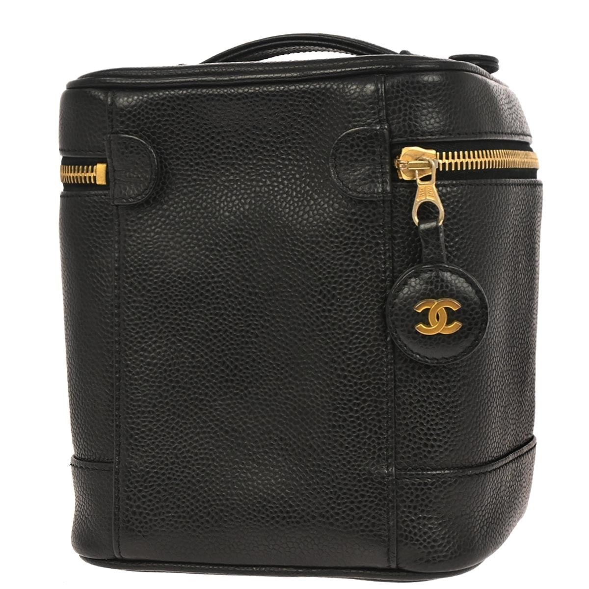 Chanel Chanel Vintage Timeless Cosmetic Case Caviar Size ONE SIZE - 2 Thumbnail