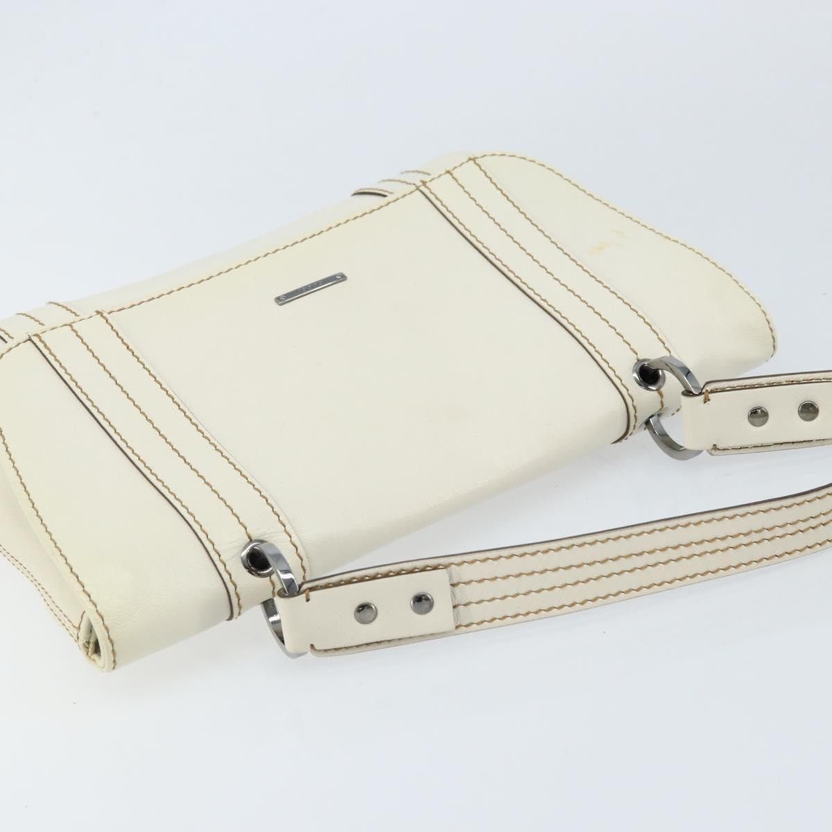 Gucci Gucci Vintage Handbag Leather Size ONE SIZE - 16 Thumbnail