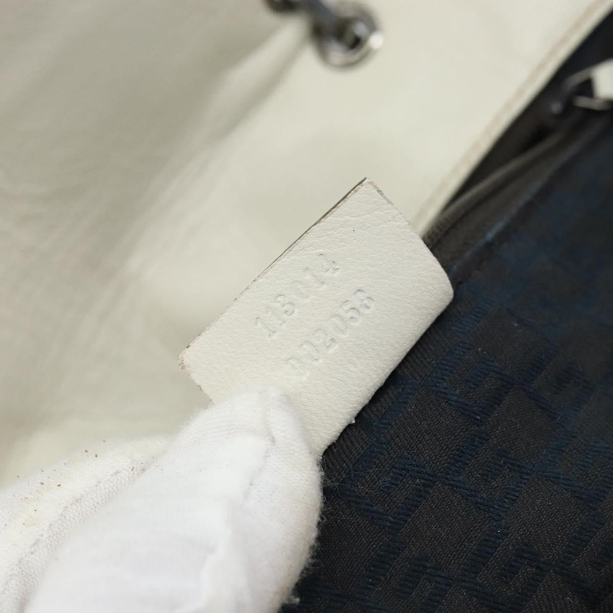 Gucci Gucci Vintage Handbag Leather Size ONE SIZE - 7 Thumbnail