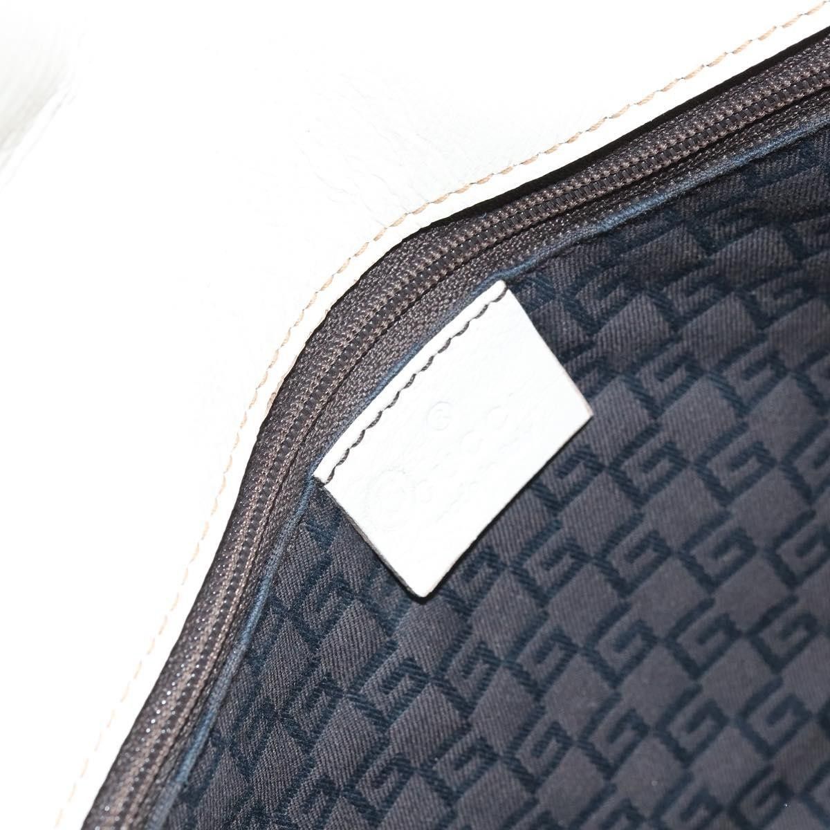 Gucci Gucci Vintage Handbag Leather Size ONE SIZE - 6 Thumbnail