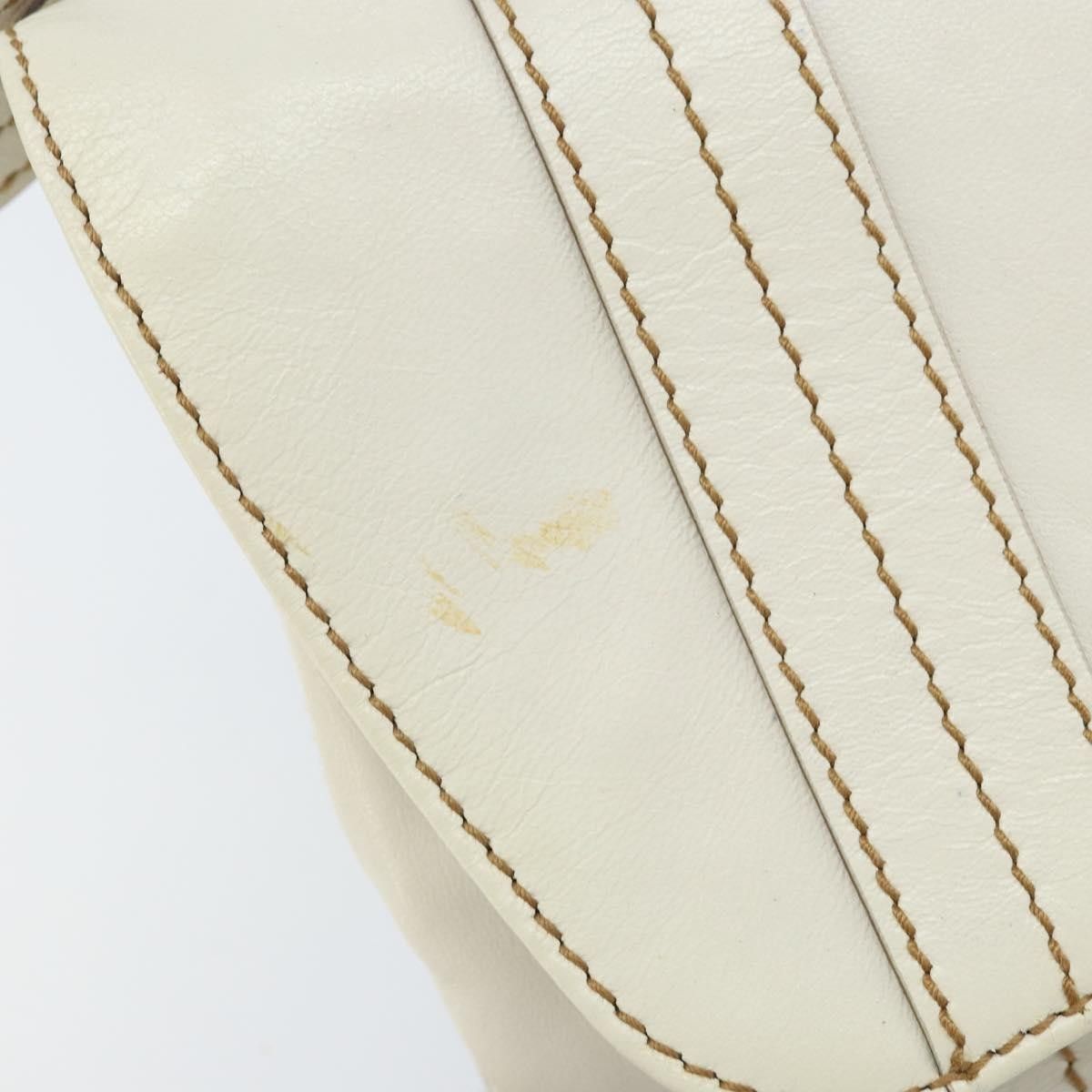 Gucci Gucci Vintage Handbag Leather Size ONE SIZE - 18 Thumbnail