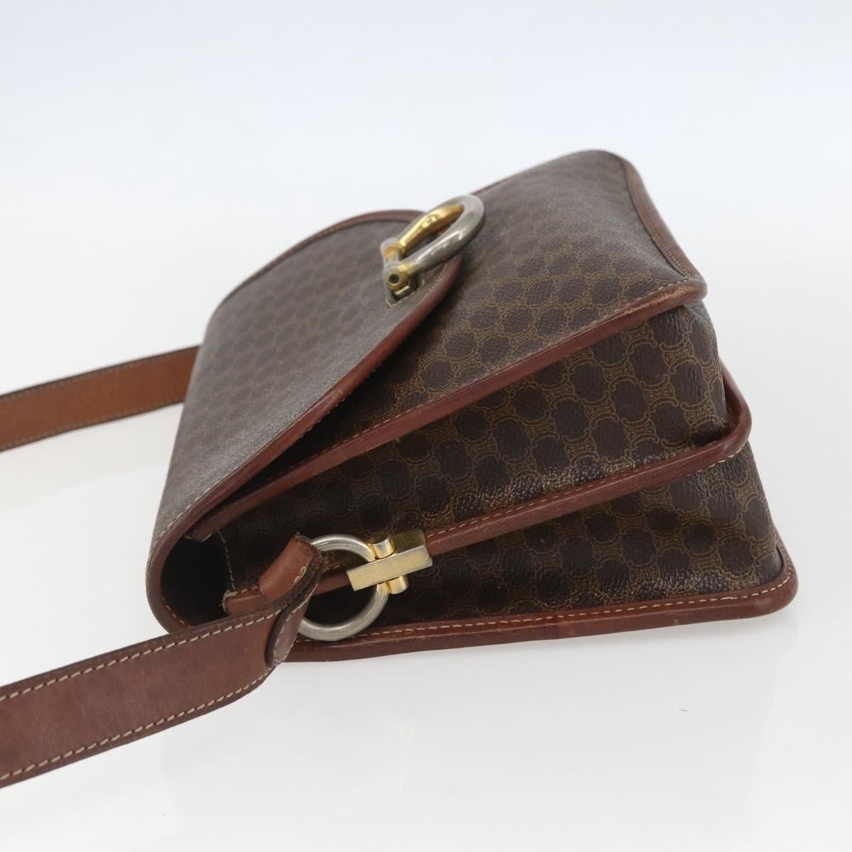 Celine Celine Vintage Macadam Shoulder Bag Canvas Size ONE SIZE - 3 Thumbnail