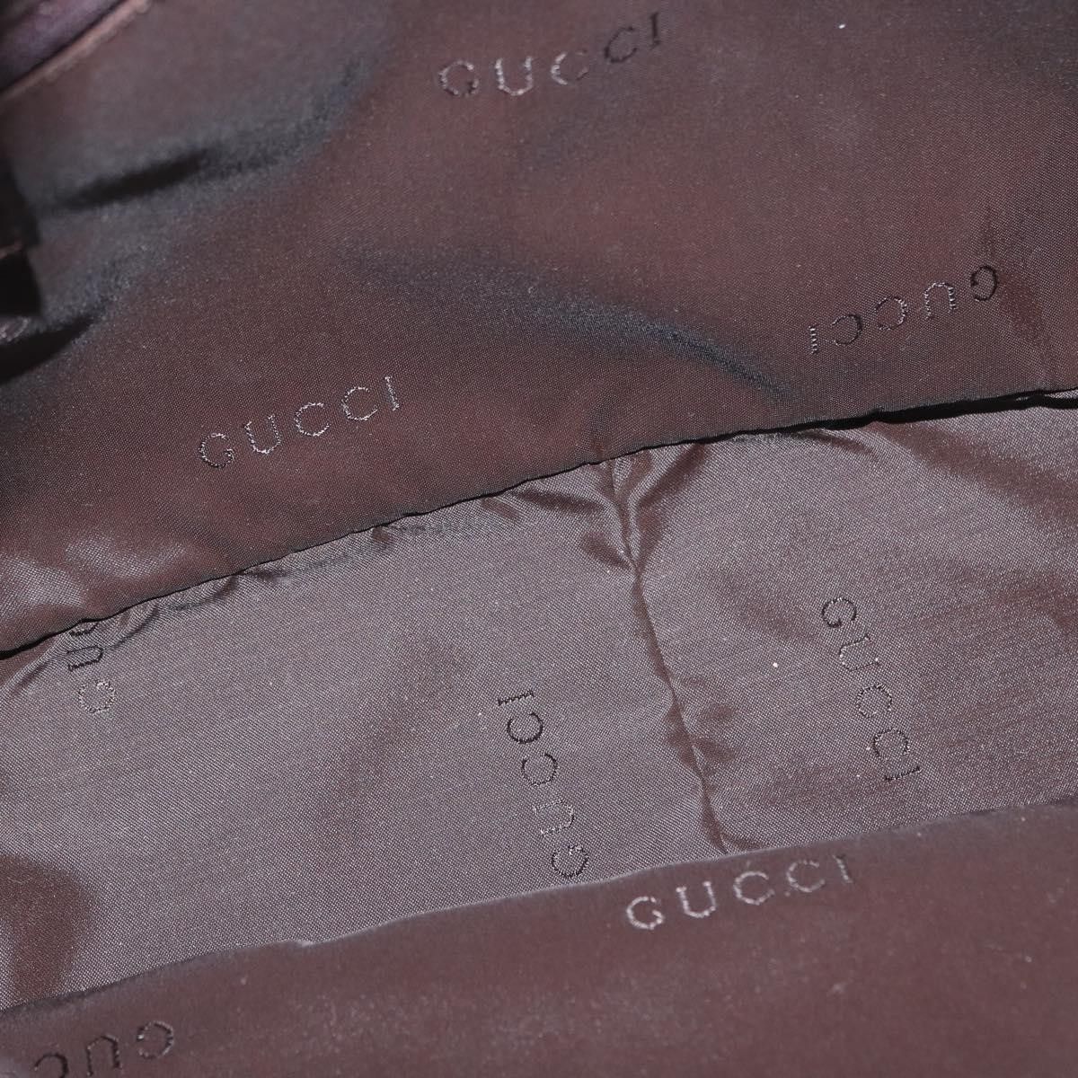 Gucci Gucci Vintage Bamboo Handle Nylon Size ONE SIZE - 5 Thumbnail