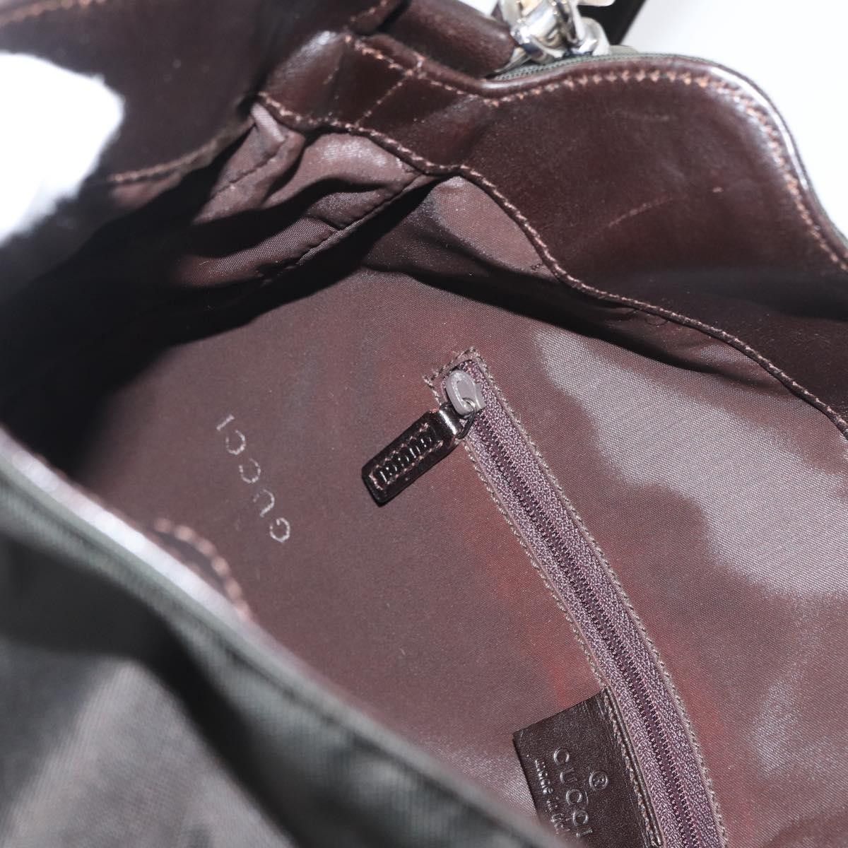 Gucci Gucci Vintage Bamboo Handle Nylon Size ONE SIZE - 22 Thumbnail