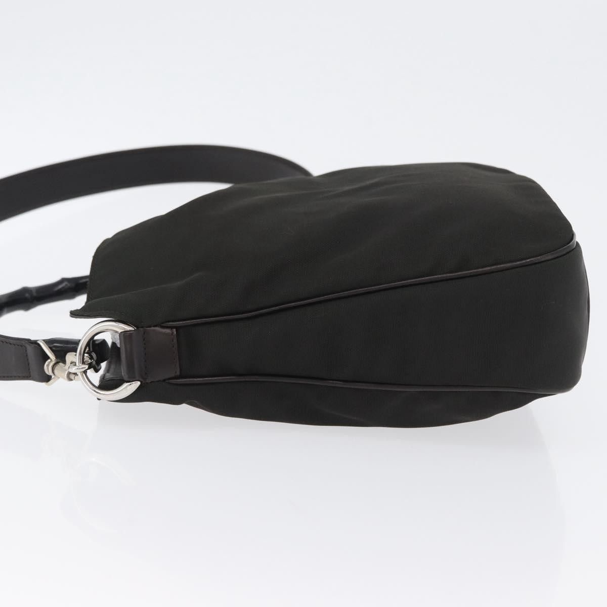 Gucci Gucci Vintage Bamboo Handle Nylon Size ONE SIZE - 4 Thumbnail