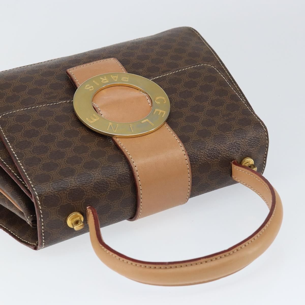 Celine Celine Vintage Macadam Handbag Canvas Size ONE SIZE - 14 Thumbnail