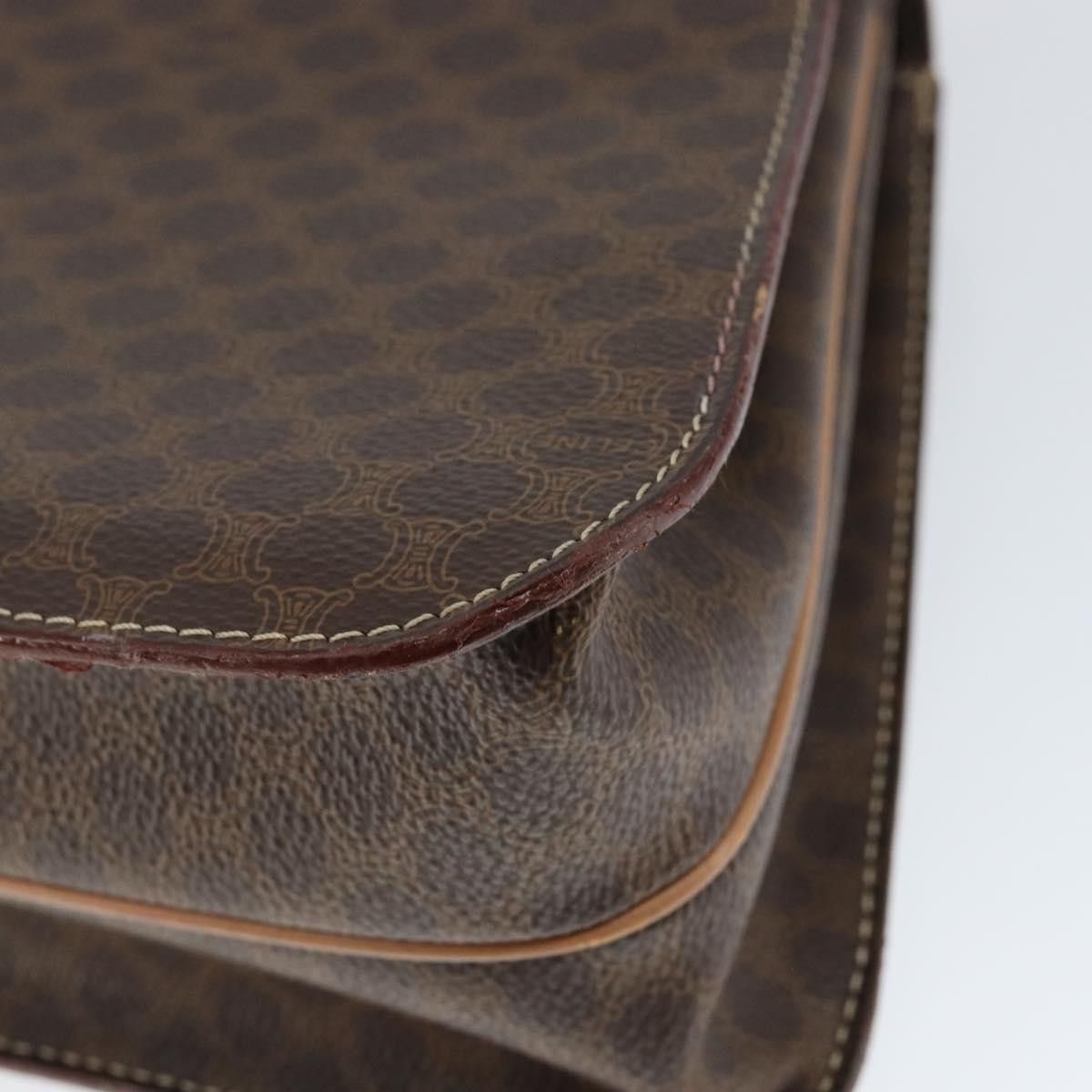 Celine Celine Vintage Macadam Handbag Canvas Size ONE SIZE - 9 Thumbnail