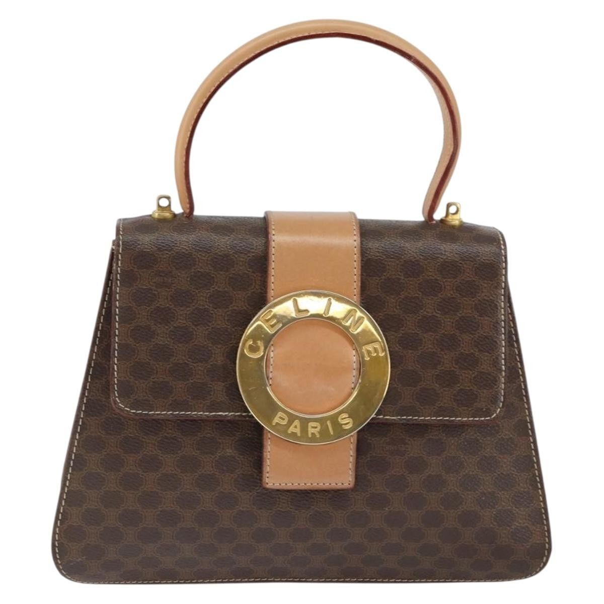 Celine Celine Vintage Macadam Handbag Canvas Size ONE SIZE - 17 Thumbnail