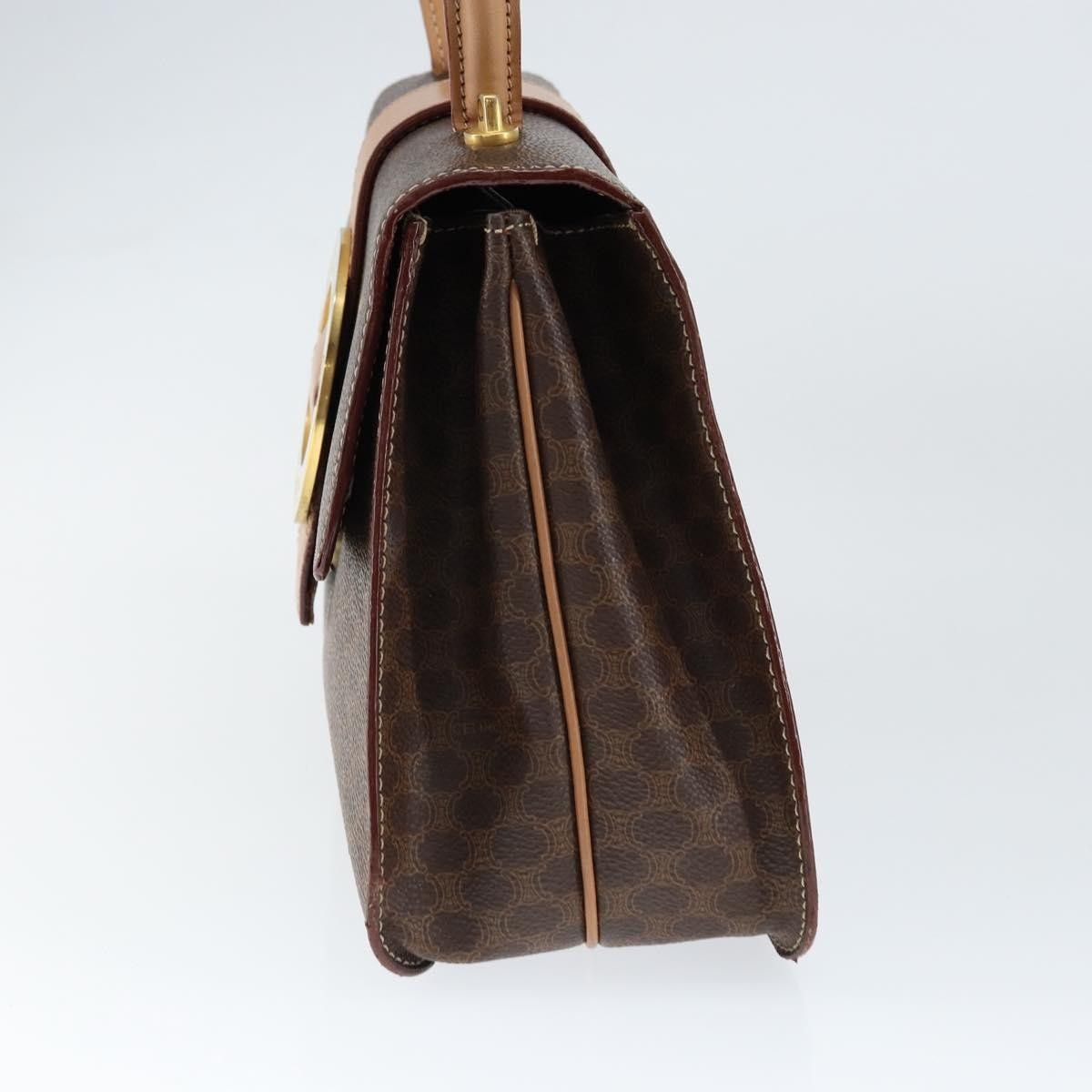 Celine Celine Vintage Macadam Handbag Canvas Size ONE SIZE - 4 Thumbnail