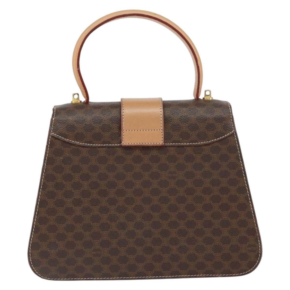 Celine Celine Vintage Macadam Handbag Canvas Size ONE SIZE - 2 Thumbnail