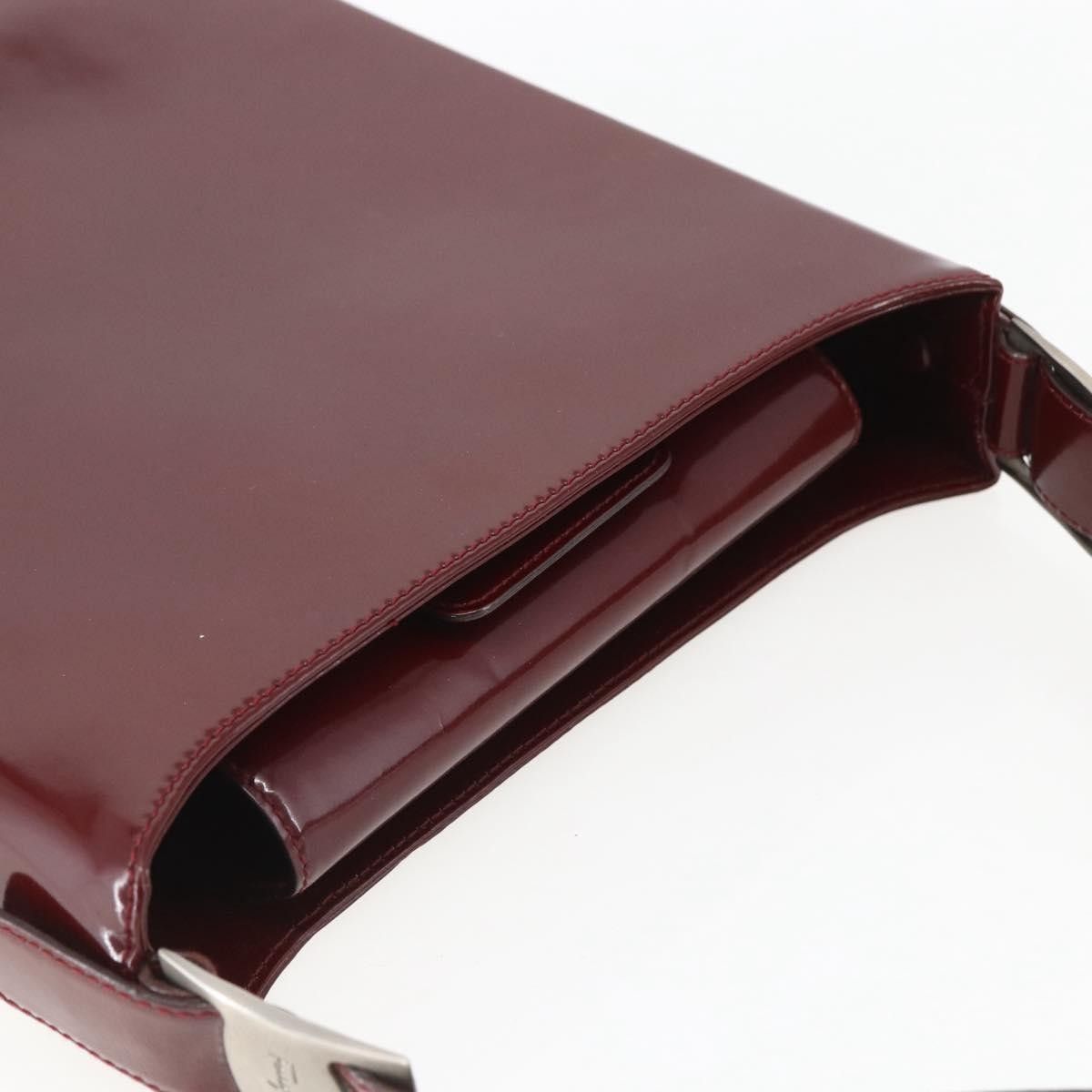 Salvatore Ferragamo Salvatore Ferragamo Vala Patent Leather Size ONE SIZE - 14 Thumbnail