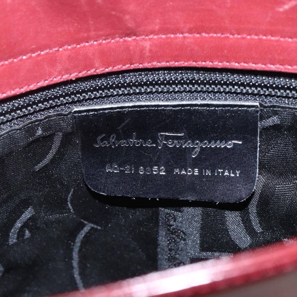 Salvatore Ferragamo Salvatore Ferragamo Vala Patent Leather Size ONE SIZE - 6 Thumbnail