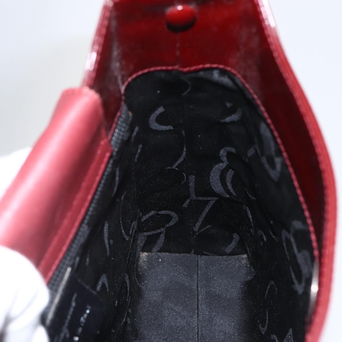 Salvatore Ferragamo Salvatore Ferragamo Vala Patent Leather Size ONE SIZE - 19 Thumbnail