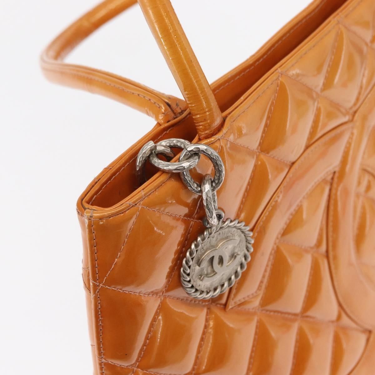 Chanel Chanel Medallion Tote Quilted Patent Size ONE SIZE - 12 Thumbnail