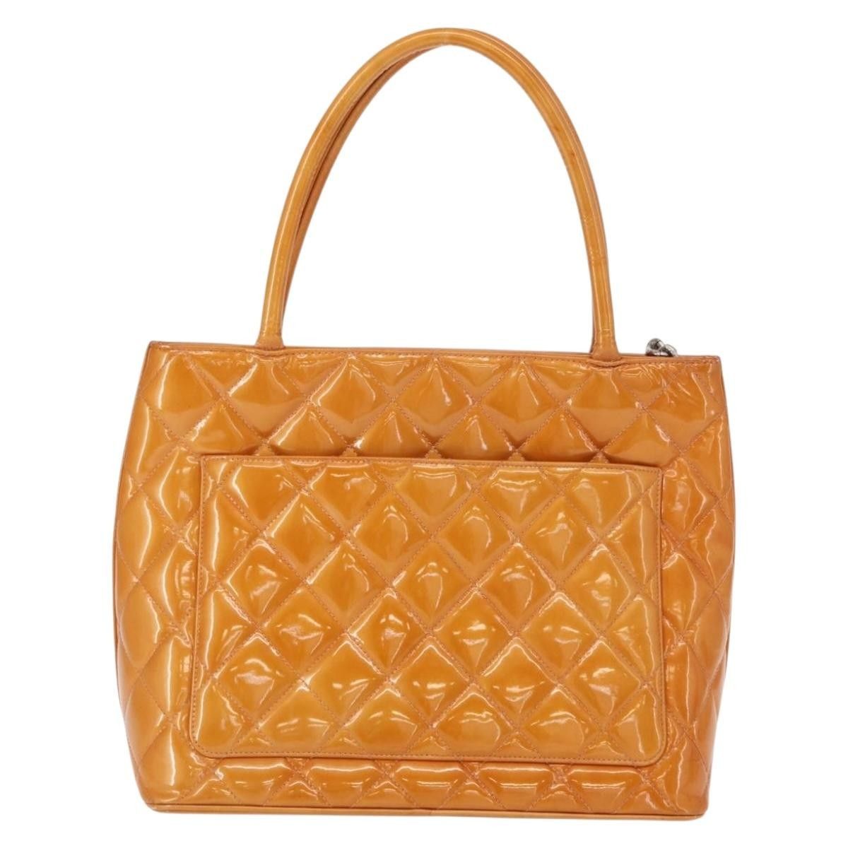 Chanel Chanel Medallion Tote Quilted Patent Size ONE SIZE - 2 Thumbnail