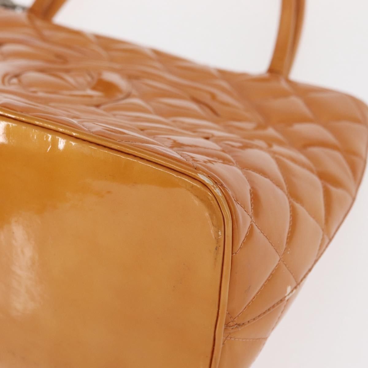 Chanel Chanel Medallion Tote Quilted Patent Size ONE SIZE - 9 Thumbnail
