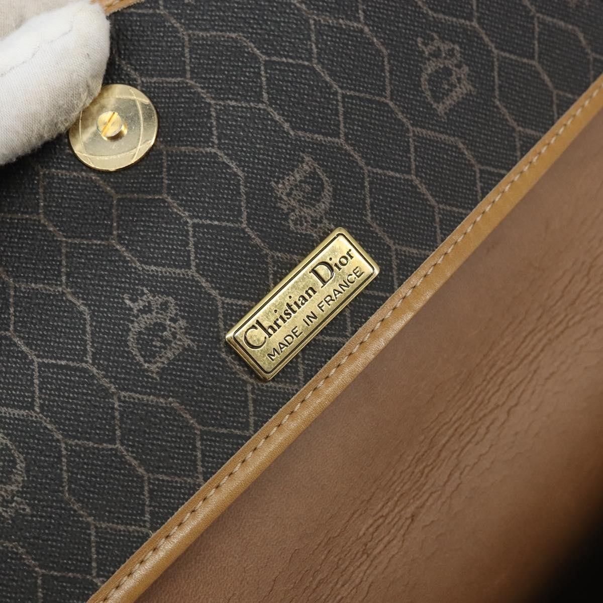 Dior Christian Dior Vintage Honeycomb Canvas Size ONE SIZE - 6 Thumbnail