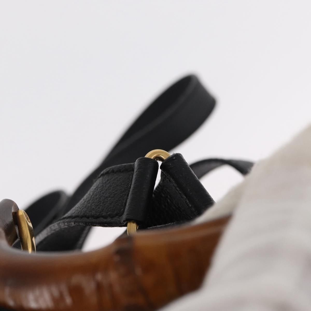 Gucci Gucci Vintage Bamboo Backpack Suede Size ONE SIZE - 15 Thumbnail