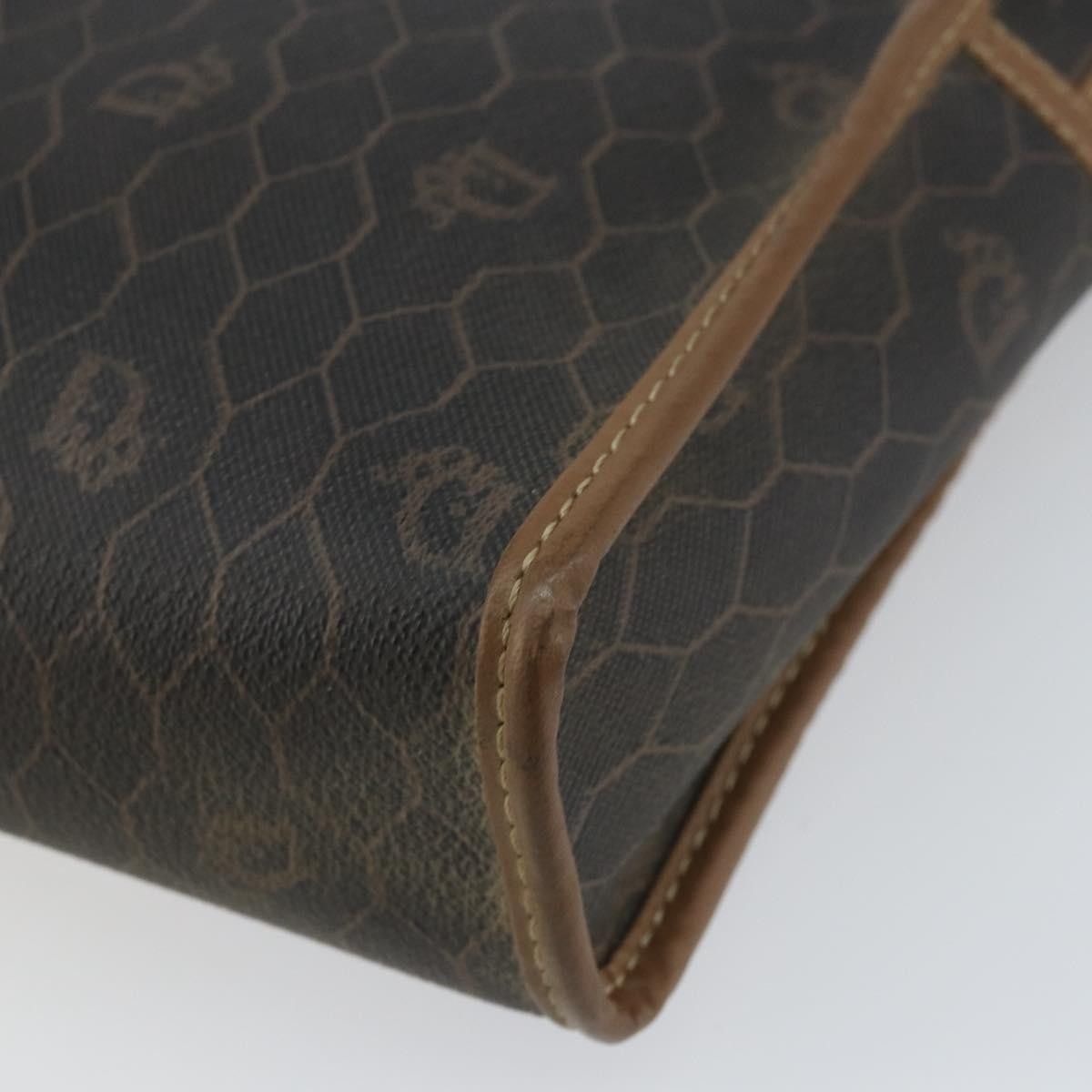 Dior Christian Dior Vintage Honeycomb Zip Canvas and Leather Size ONE SIZE - 8 Thumbnail