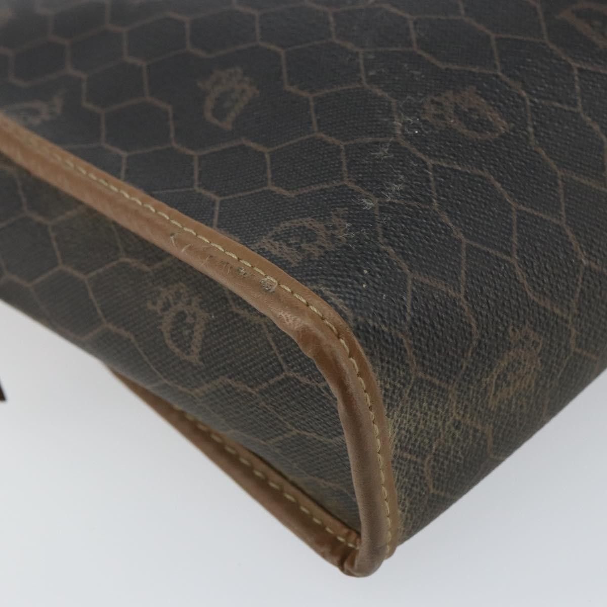 Dior Christian Dior Vintage Honeycomb Zip Canvas and Leather Size ONE SIZE - 9 Thumbnail