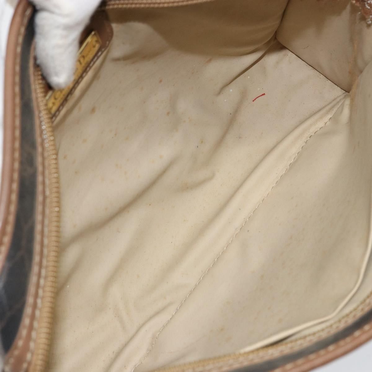 Dior Christian Dior Vintage Honeycomb Zip Canvas and Leather Size ONE SIZE - 5 Thumbnail