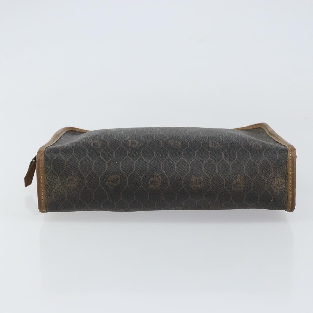 Dior Christian Dior Vintage Honeycomb Zip Canvas and Leather Size ONE SIZE - 13 Thumbnail