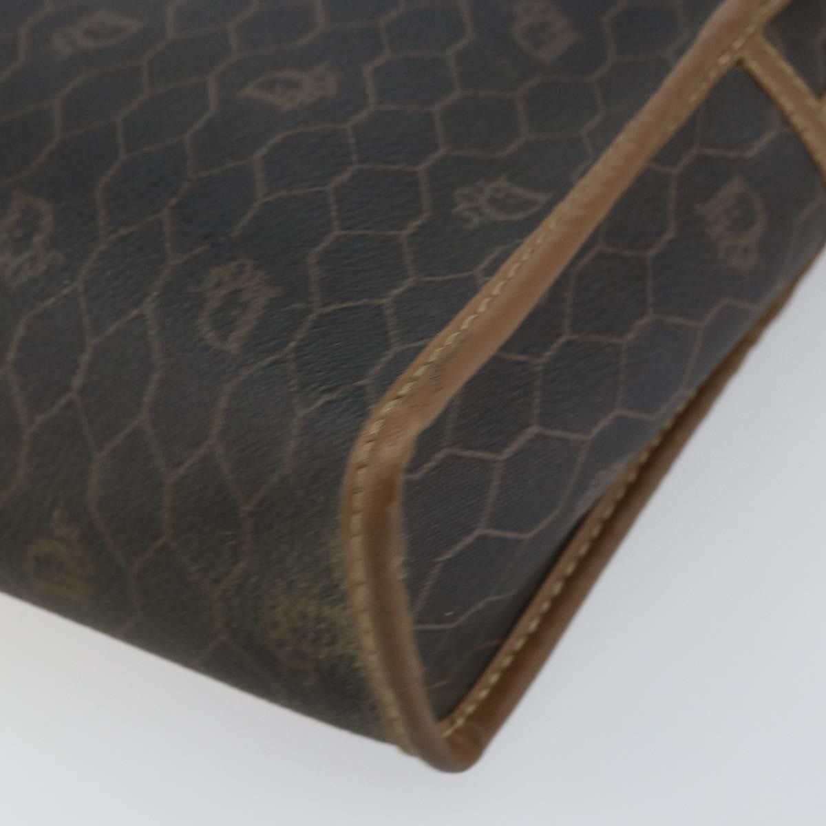 Dior Christian Dior Vintage Honeycomb Zip Canvas and Leather Size ONE SIZE - 7 Thumbnail