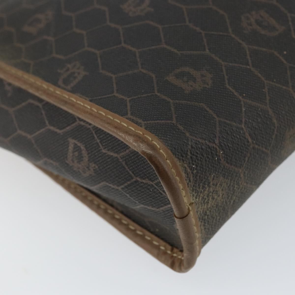Dior Christian Dior Vintage Honeycomb Zip Canvas and Leather Size ONE SIZE - 10 Thumbnail