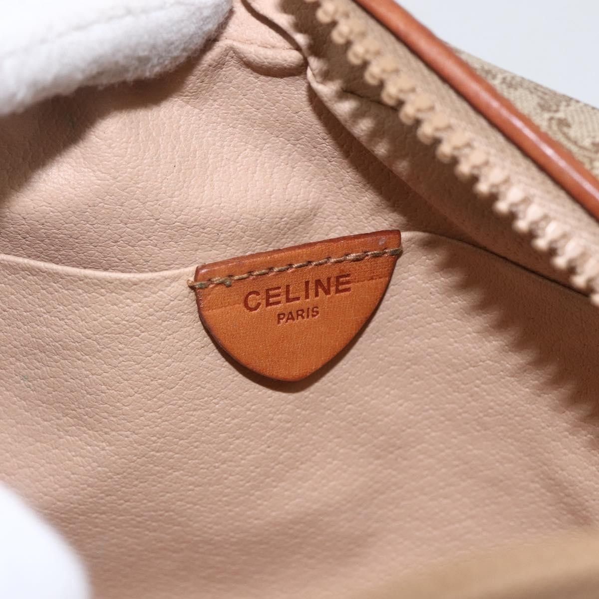 Celine Celine Vintage Macadam Shoulder Bag Canvas and Leather Size ONE SIZE - 6 Thumbnail