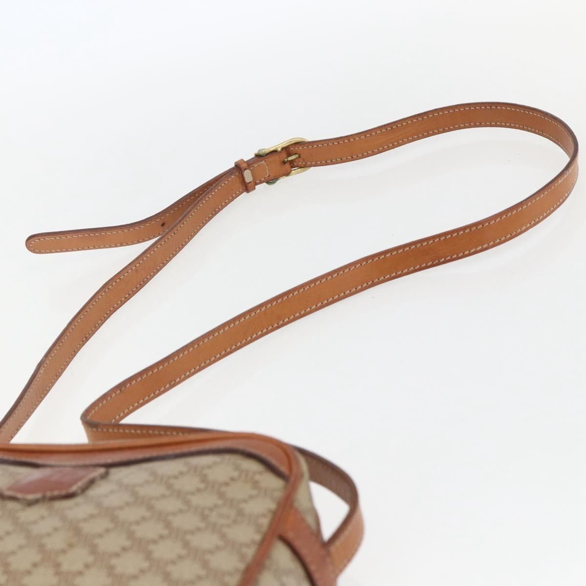 Celine Celine Vintage Macadam Shoulder Bag Canvas and Leather Size ONE SIZE - 17 Thumbnail