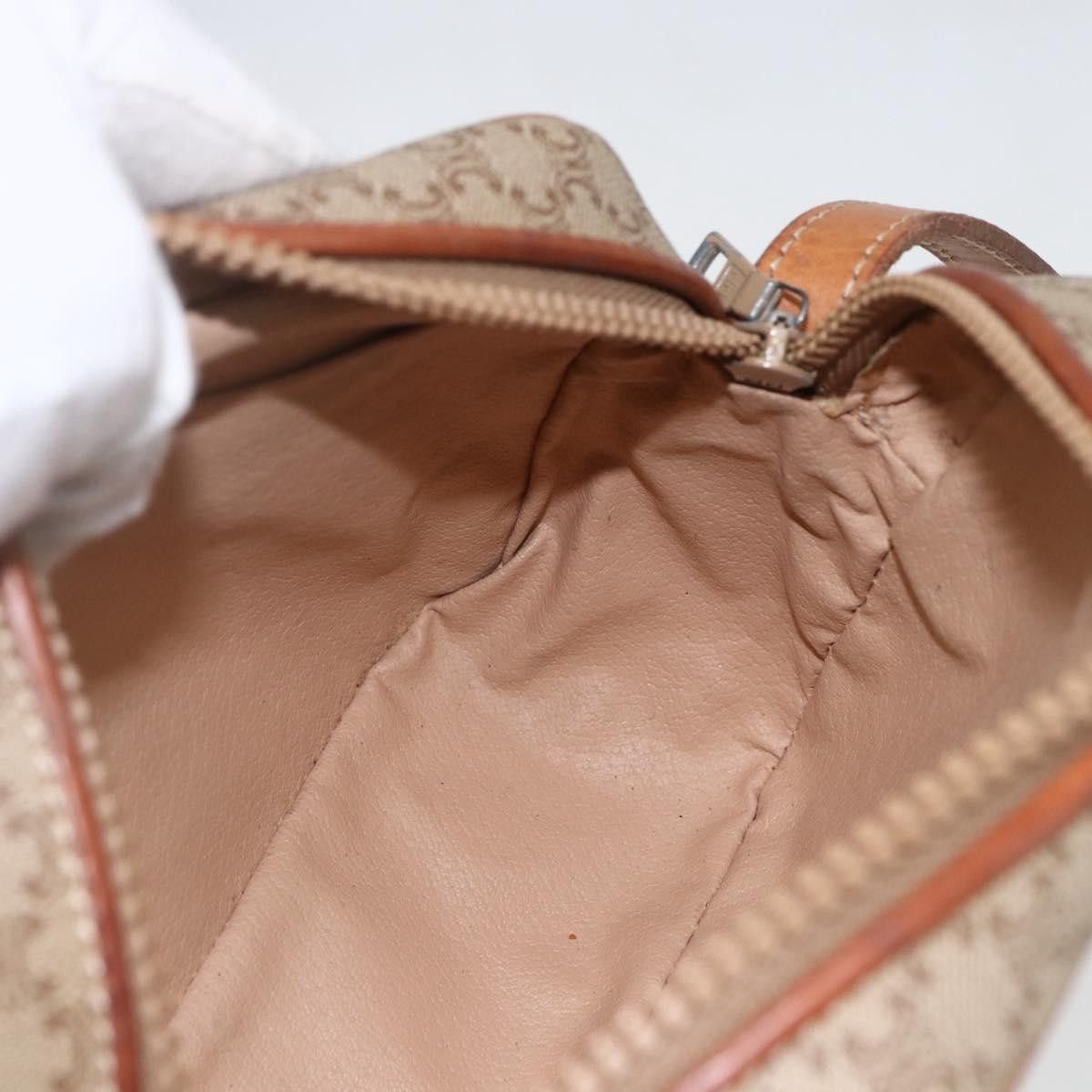 Celine Celine Vintage Macadam Shoulder Bag Canvas and Leather Size ONE SIZE - 20 Thumbnail