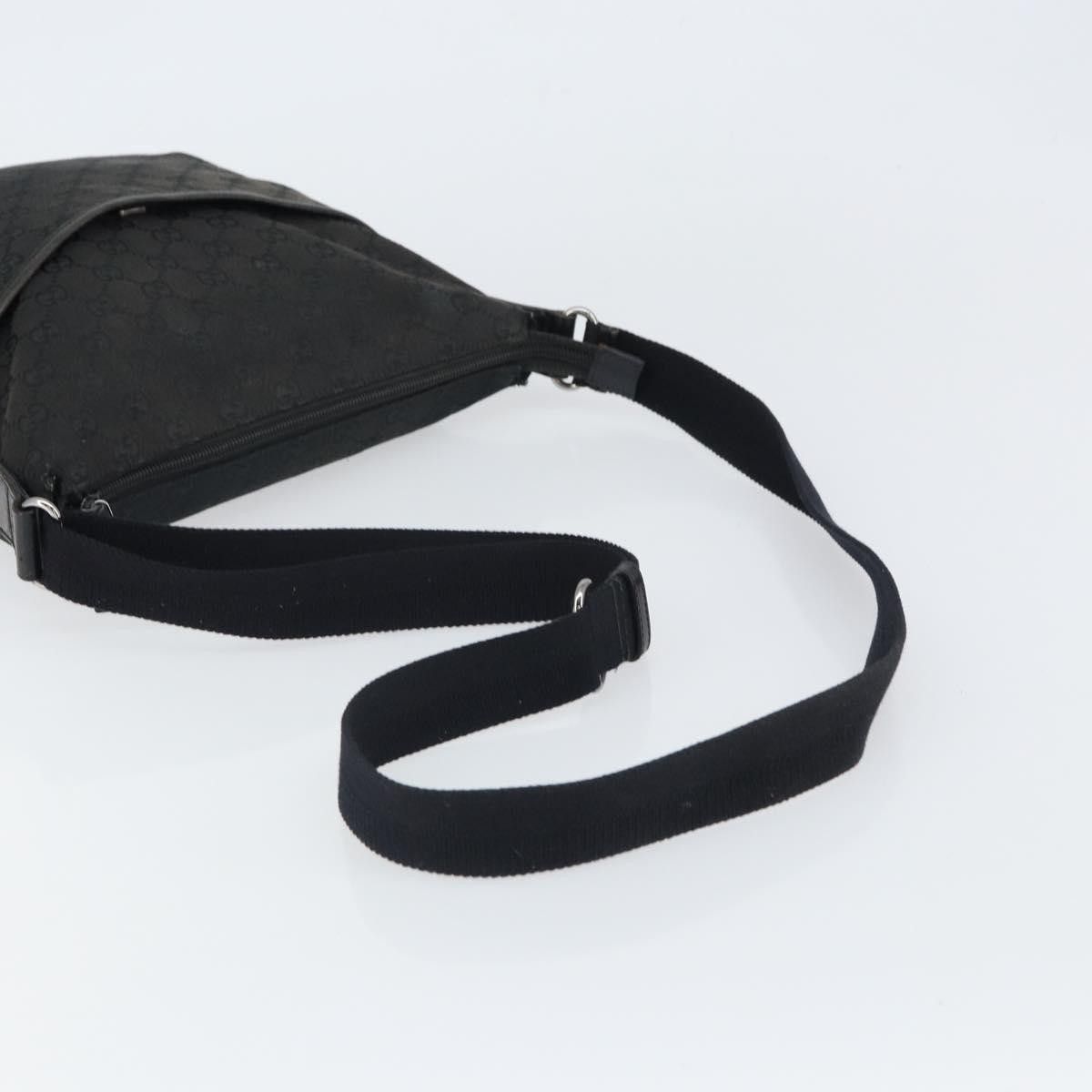 Gucci Gucci Zip Messenger GG Canvas with Perforated Leather Size ONE SIZE - 8 Thumbnail