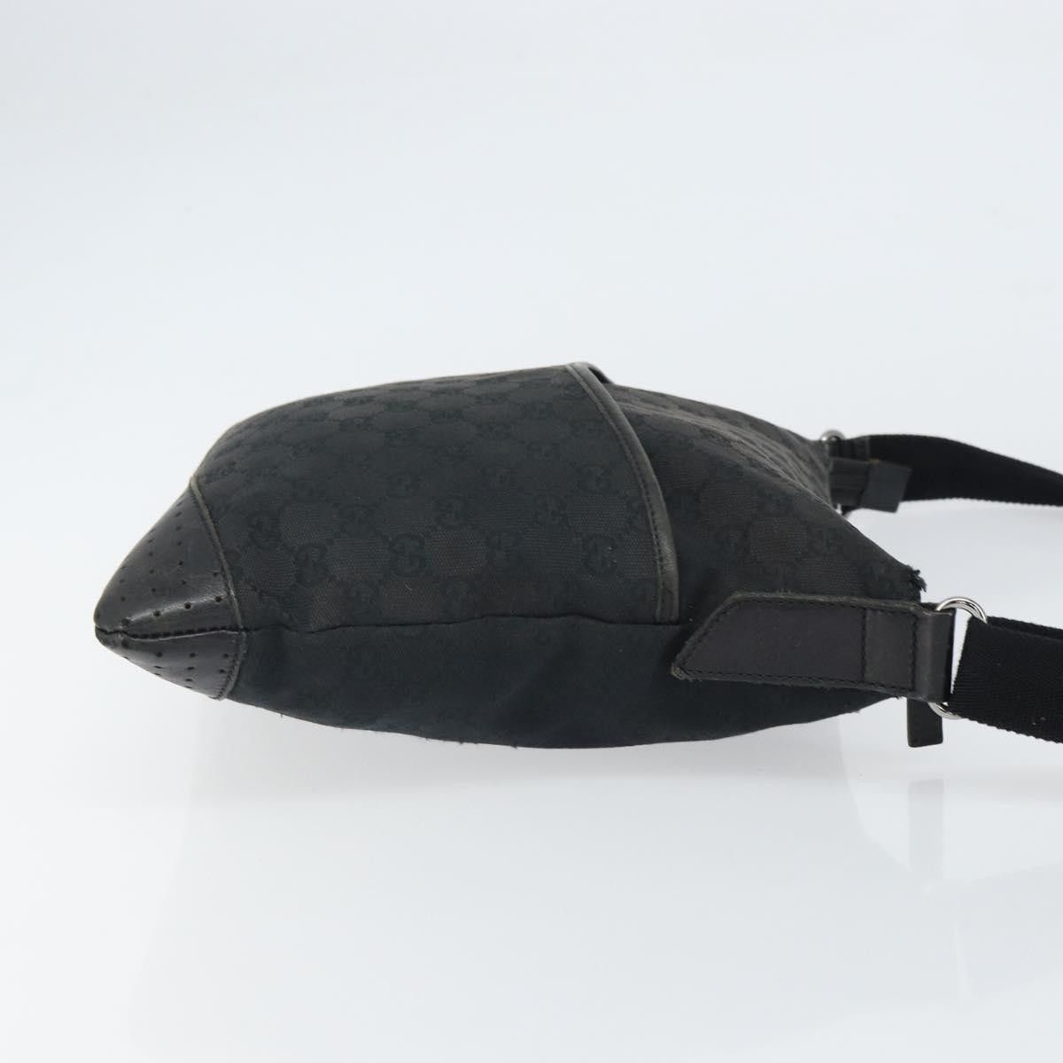 Gucci Gucci Zip Messenger GG Canvas with Perforated Leather Size ONE SIZE - 3 Thumbnail