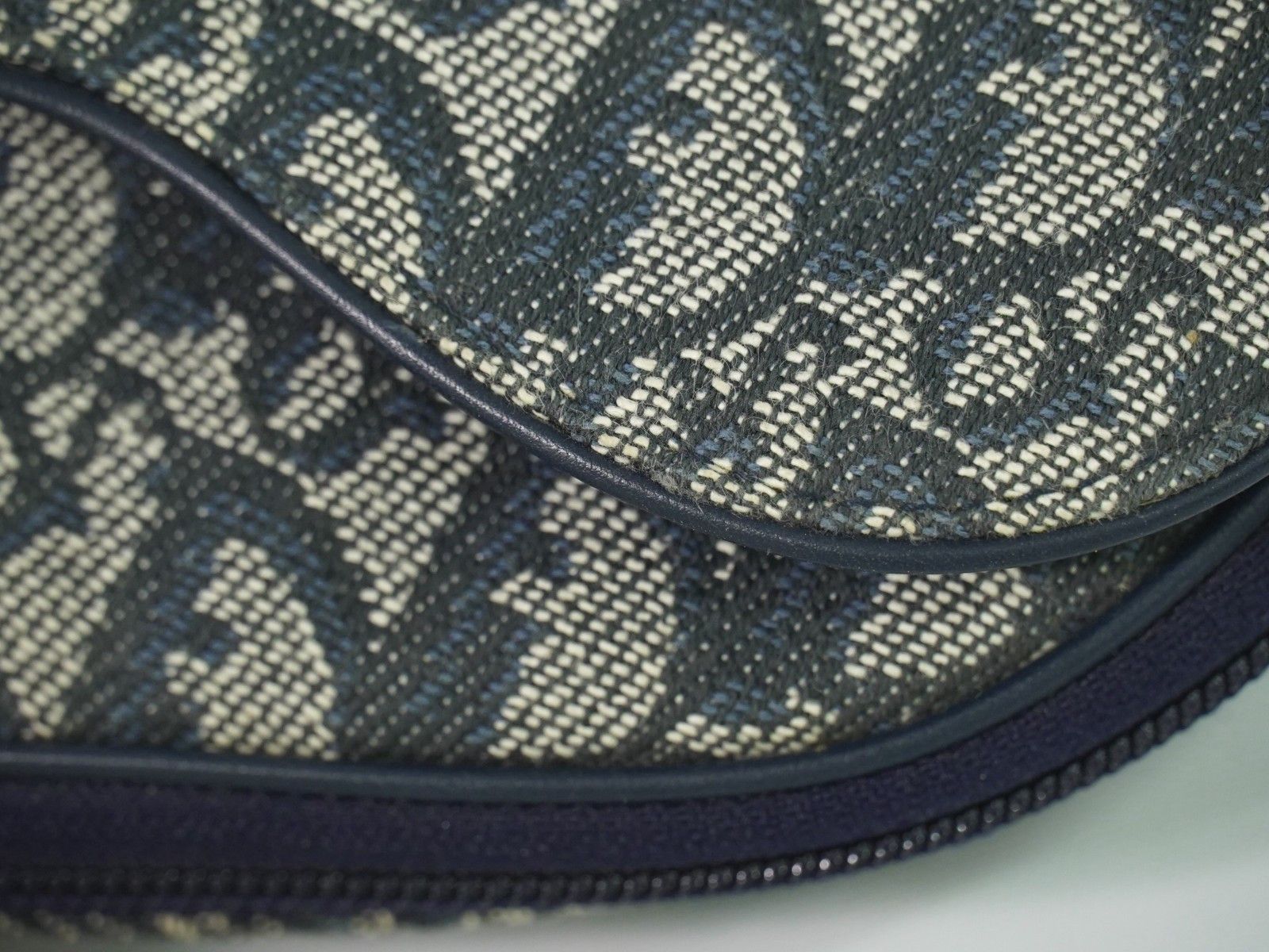 Dior Christian Dior Saddle Zip Pouch Diorissimo Canvas Size ONE SIZE - 11 Thumbnail