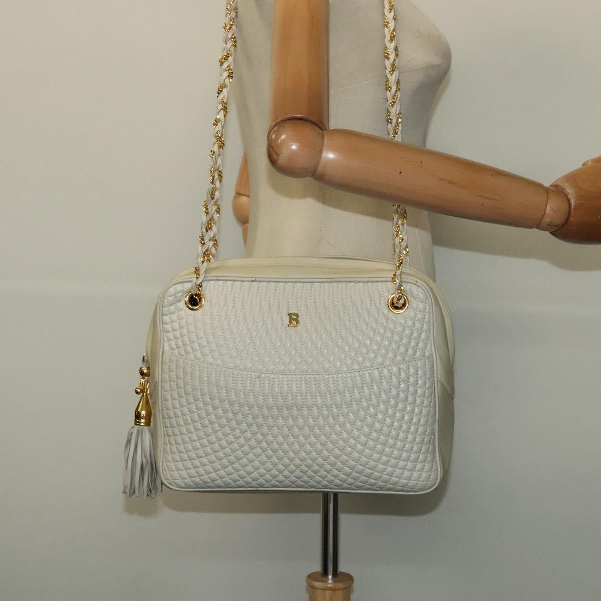 Bally Bally Vintage Chain Quilted Leather Size ONE SIZE - 12 Thumbnail