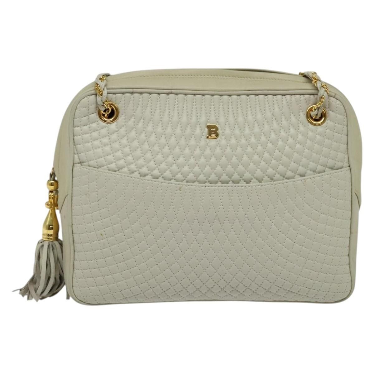 Bally Bally Vintage Chain Quilted Leather Size ONE SIZE - 18 Thumbnail
